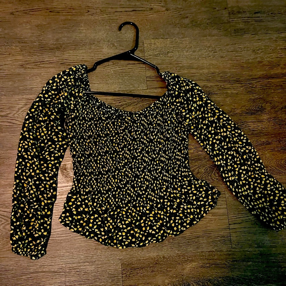 Hollister floral Top